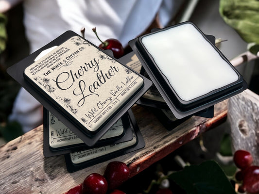 Cherry Leather - The White Cotton Co 
