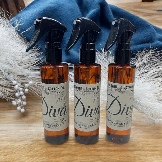 Diva -  A Best Seller! Room-Linen Spray - The White Cotton Co 